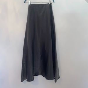 Simco formalwear 4  gray maxi skirt prom